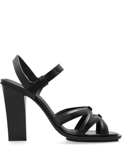 Max Mara 120mm Double High sandals - Black - zdjęcie produktu nr 1