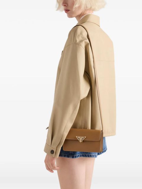 Prada mini Saffiano leather bag - Brown - zdjęcie produktu nr 2