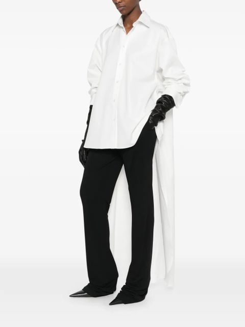 Balenciaga cape-detail shirt - White - zdjęcie produktu nr 2