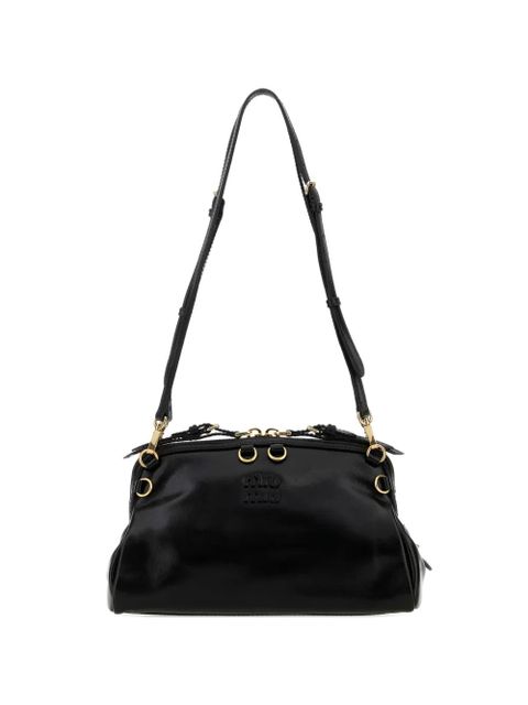 Miu Miu leather clutch bag - Black - zdjęcie produktu nr 1