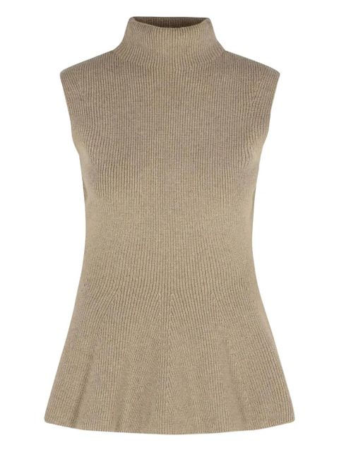 Róhe ribbed-knit tank top - Neutrals - zdjęcie produktu nr 1