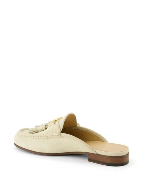 Valentino Garavani tassel logo mules - Neutrals