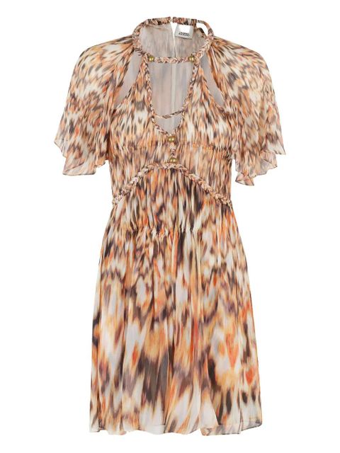 ISABEL MARANT Randalia dress - Orange - zdjęcie produktu nr 1