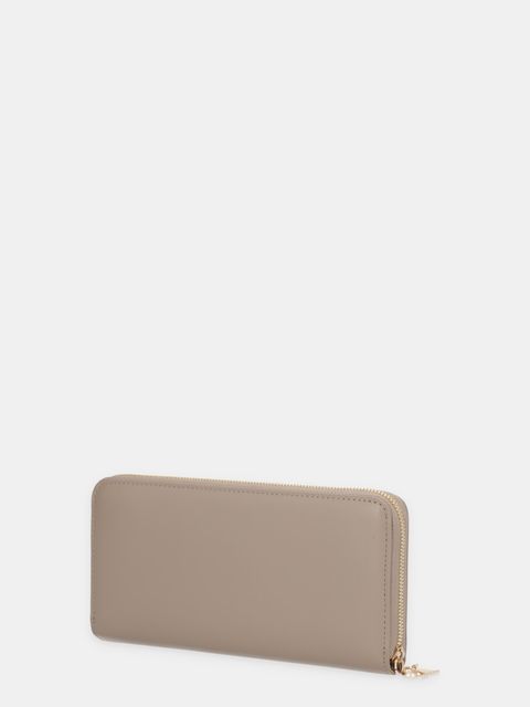 Calvin Klein portfel skórzany damski kolor beżowy LV04F1093G - zdjęcie produktu nr 2