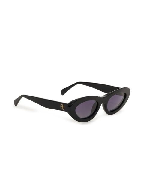 ANINE BING Roma cat-eye frame sunglasses - Black - zdjęcie produktu nr 2