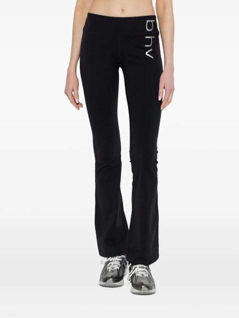MISBHV logo-print trousers - Black