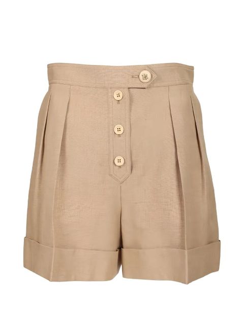 Valentino Garavani cuffed shorts - Neutrals - zdjęcie produktu nr 1