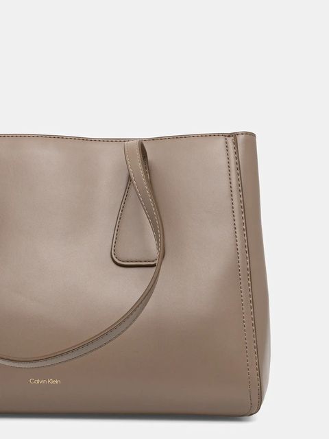 Calvin Klein torebka kolor beżowy LV04F3442G - zdjęcie produktu nr 2