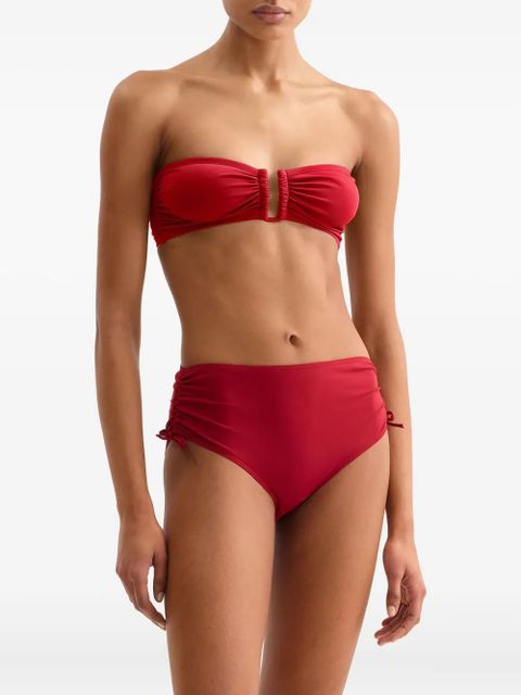 ERES Show bandeau bikini top - Red