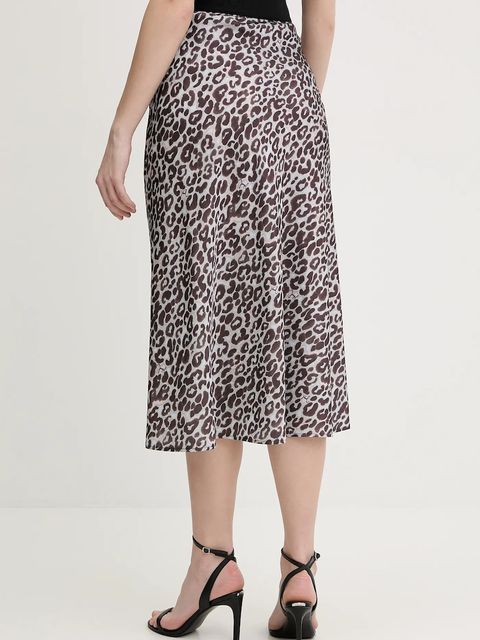 Joop! spódnica kolor brązowy midi rozkloszowana 30100089 - zdjęcie produktu nr 2