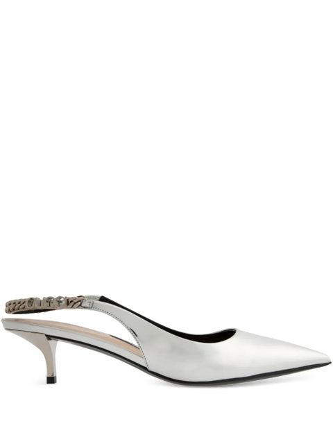 Gucci 45mm Signoria pumps - Silver - zdjęcie produktu nr 1