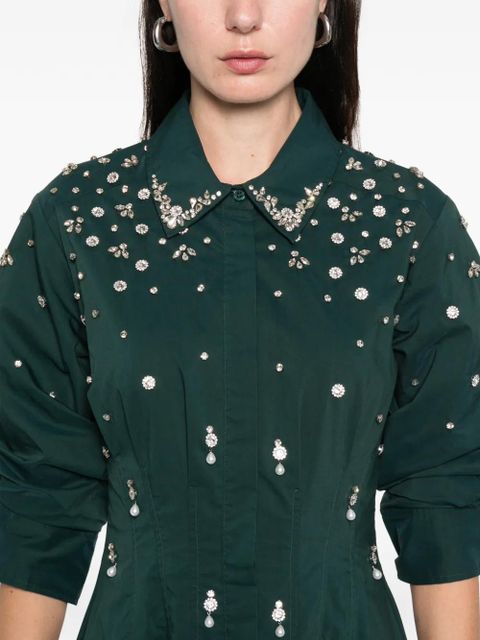 Simkhai Jazz embellished midi dress - Green