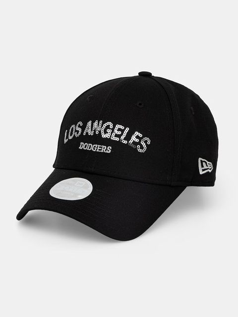 New Era czapka z daszkiem bawełniana SEQUIN WORDMARK 9FORTY®