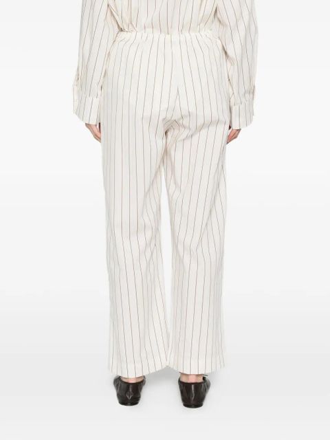 Faithfull the Brand Paloma striped trousers - Neutrals