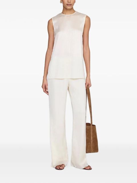 ANINE BING Malia sleeveless top - Neutrals - zdjęcie produktu nr 2