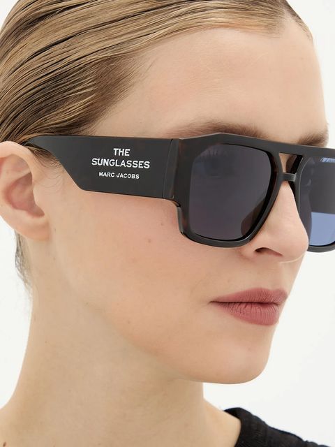 Marc Jacobs okulary przeciwsłoneczne damskie kolor brązowy MARC 860/S