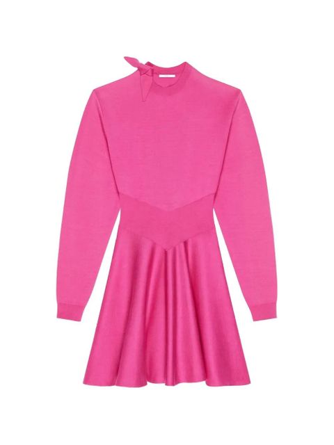 Givenchy bow-detail flared mini dress - Pink - zdjęcie produktu nr 1