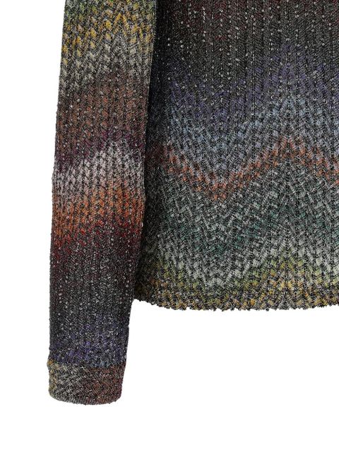 Missoni sequin zigzag shirt - Grey