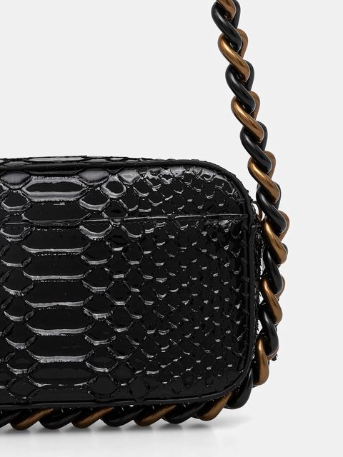 Kurt Geiger London torebka skórzana KENSINGTON kolor czarny 9321100719 - zdjęcie produktu nr 2