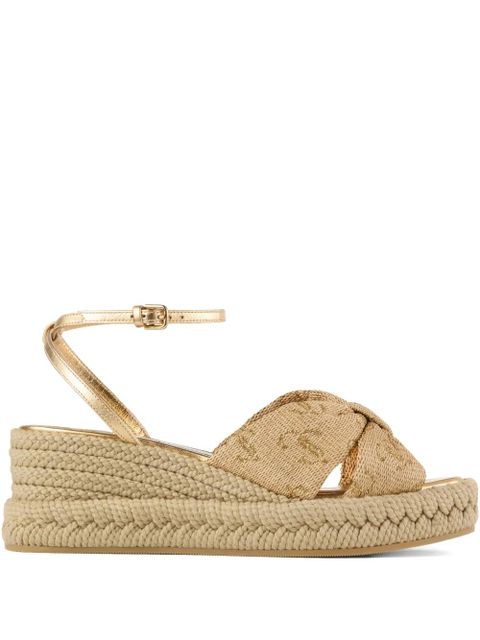 Jimmy Choo 60mm Aella espadrilles - Brown - zdjęcie produktu nr 1