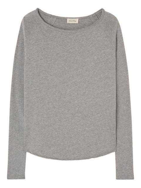 American Vintage Sonoma boat-neck raglan-sleeve T-shirt - Grey - zdjęcie produktu nr 1