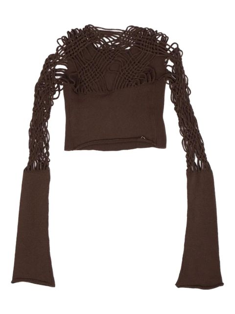 Isa Boulder Roots top - Brown - zdjęcie produktu nr 2