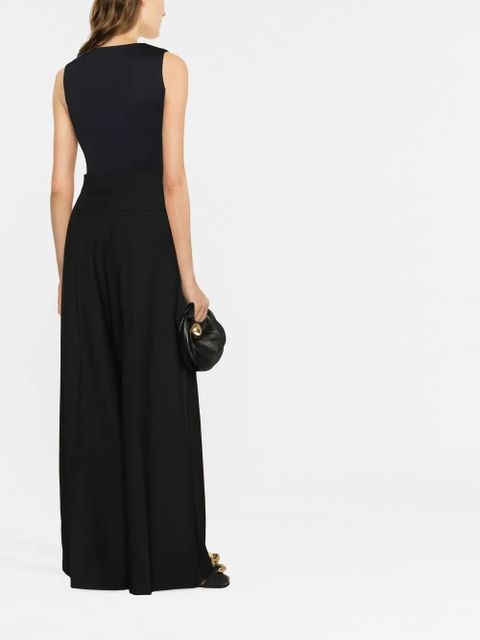 Jil Sander crew-neck vest - Black