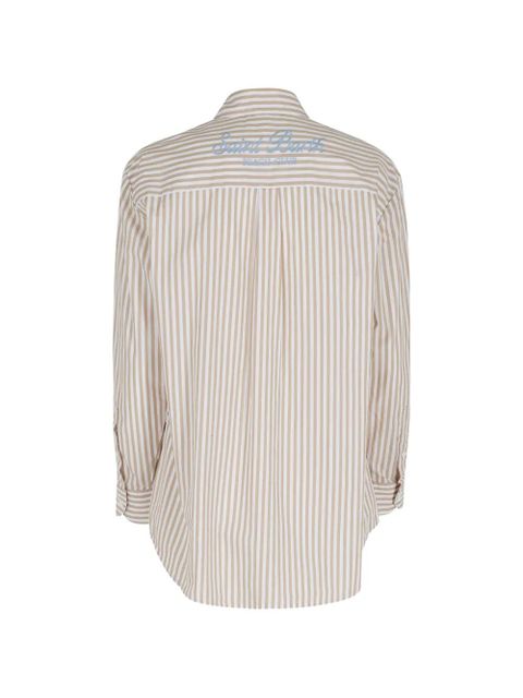 MC2 Saint Barth Brigitte stripe-pattern shirt - Neutrals - zdjęcie produktu nr 2