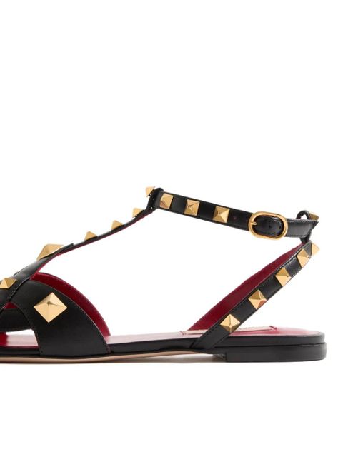 Valentino Garavani Studdy leather sandals - Black