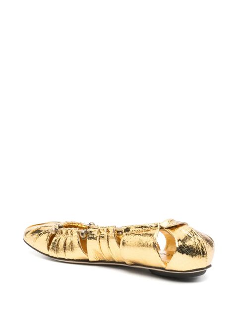 Chloé Luna ballet flats - Gold