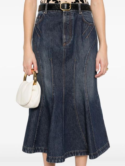 Sportmax Casa midi skirt - Blue - zdjęcie produktu nr 2