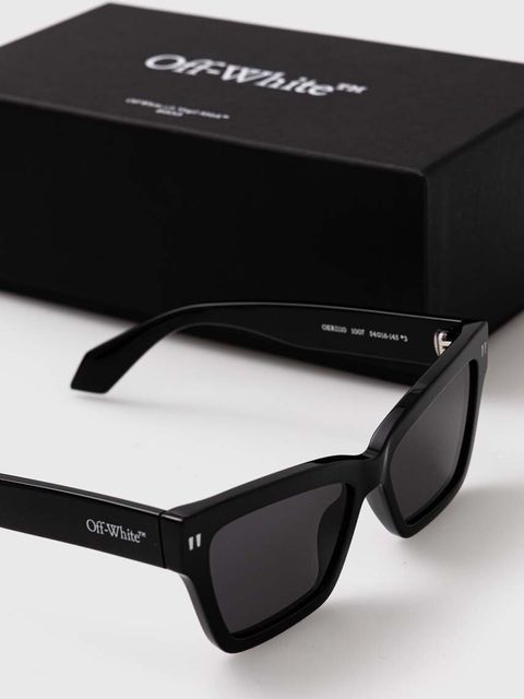Off-White okulary przeciwsłoneczne kolor czarny OERI110_541007 - zdjęcie produktu nr 2