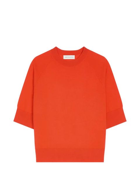 DRIES VAN NOTEN red merino top - Orange - zdjęcie produktu nr 1