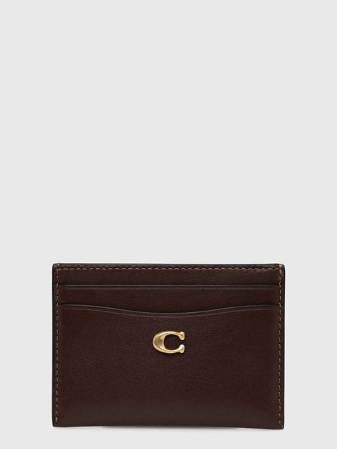 Coach etui na karty skórzane Essential Card Case - zdjęcie produktu nr 1