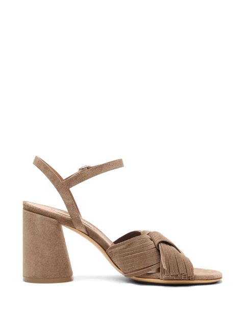 Casadei Cleo Xanadou knotted-upper heeled sandals - Neutrals - zdjęcie produktu nr 1