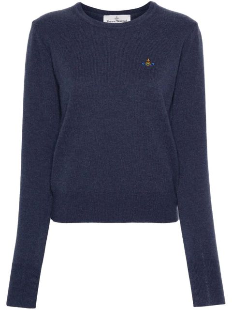 Vivienne Westwood Bea Orb-motif jumper - Blue - zdjęcie produktu nr 1