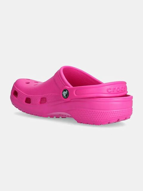 Crocs klapki Classic damskie kolor różowy 10001