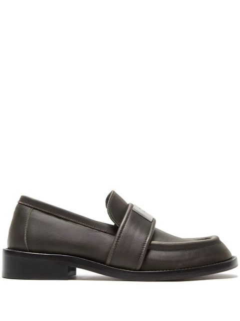 Acne Studios leather loafers - Brown - zdjęcie produktu nr 1