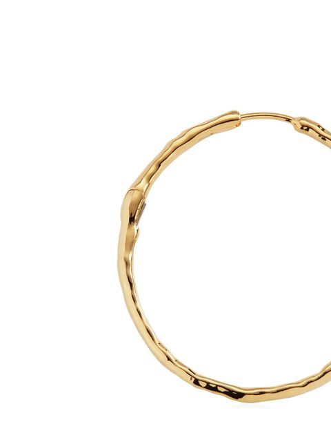 Monica Vinader Siren Muse hoop earrings - Gold