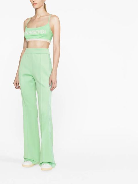 FENDI seam-detail track pants - Green - zdjęcie produktu nr 2