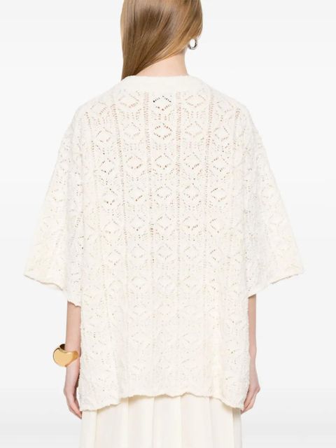 LouLou de Saison Antila jumper - White