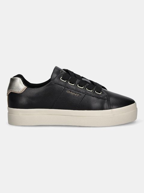 Gant sneakersy skórzane Avona damskie kolor czarny 31531989