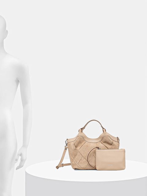 Gianni Chiarini torebka zamszowa DUA