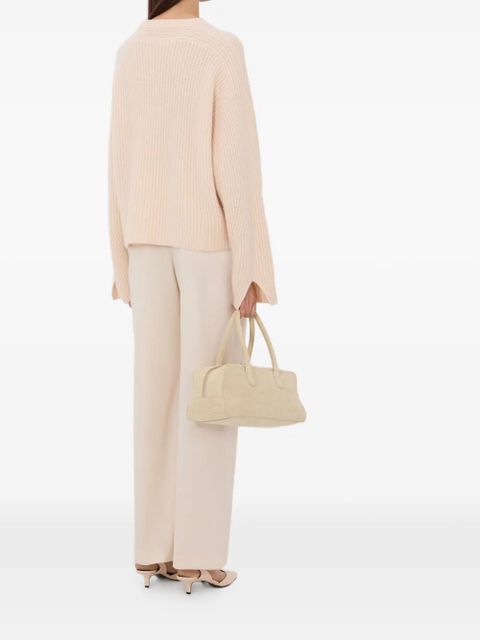 LouLou de Saison AXEL LDS ribbed flared knitwear - Pink