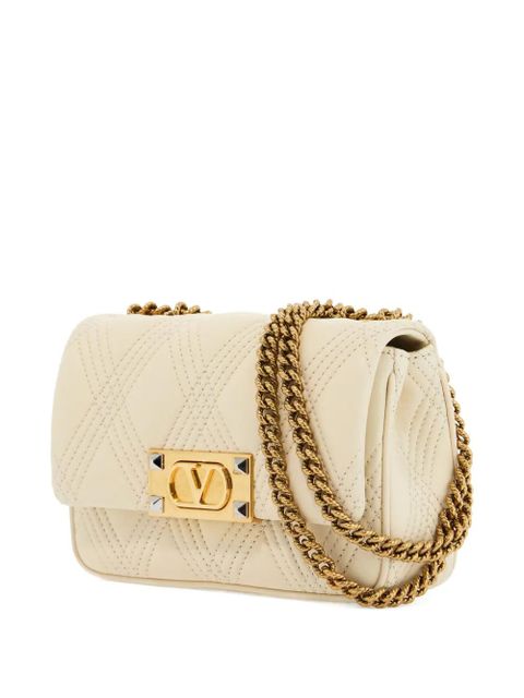 Valentino Garavani small Quiltie 67 shoulder bag - Neutrals