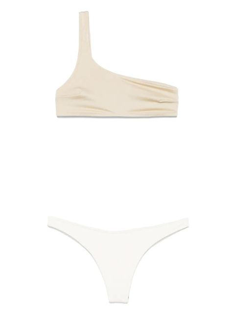 MC2 Saint Barth one-shoulder bikini set - Neutrals - zdjęcie produktu nr 1