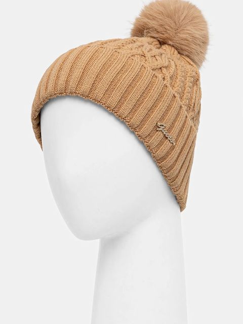 Guess czapka KENDRA kolor beżowy W5BZ15 Z3362 - zdjęcie produktu nr 2