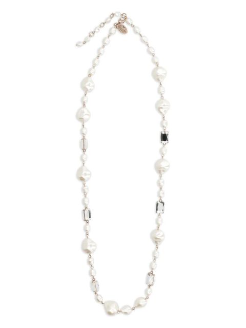 Weekend Max Mara pearl crystal necklace - White - zdjęcie produktu nr 1