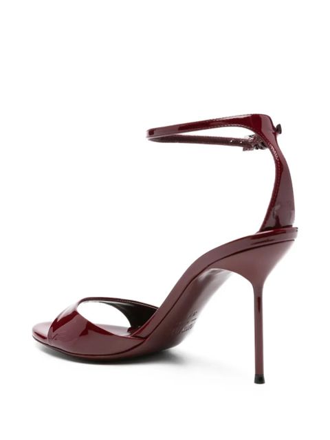 Paris Texas 95MM patent leather ankle-strap sandals - Red