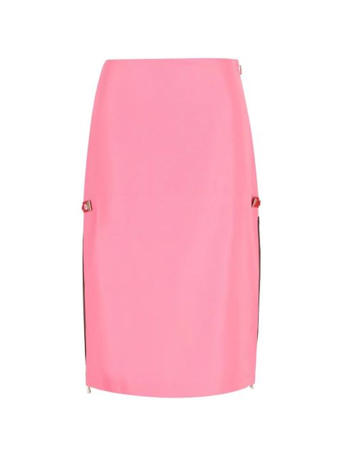 FENDI zip-details midi skirt - Pink - zdjęcie produktu nr 1